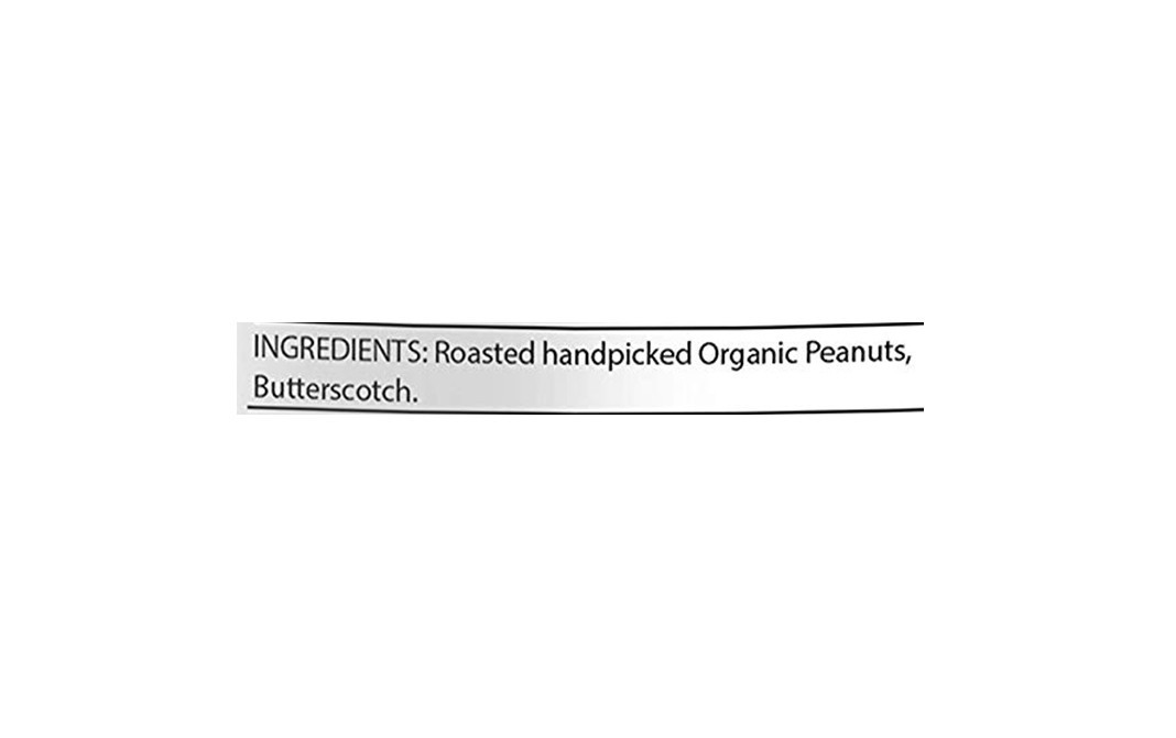 Barenutty Hypogea Peanut Butter Butterscotch   Glass Jar  200 grams